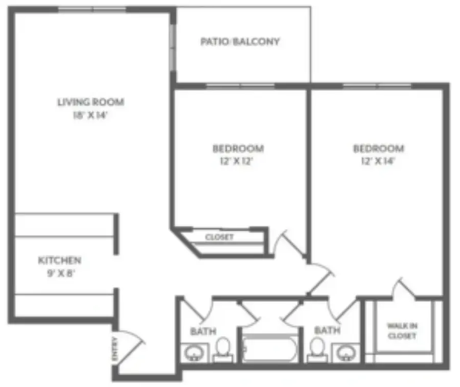 The Grove on Gladstell Floor Plan 2