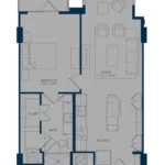 The James Park Place Houston Apartments FloorPlan 10