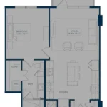The James Park Place Houston Apartments FloorPlan 11