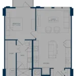The James Park Place Houston Apartments FloorPlan 22