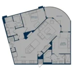 The James Park Place Houston Apartments FloorPlan 32