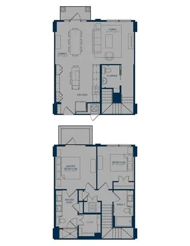 The James Park Place Houston Apartments FloorPlan 33