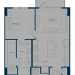 The James Park Place Houston Apartments FloorPlan 9