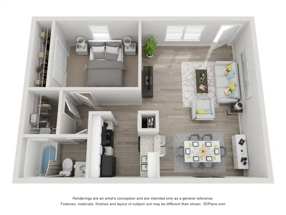 The Life at Beverly Palms Floor Plan 1