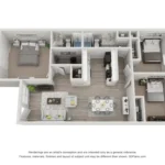 The Life at Beverly Palms Floor Plan 4