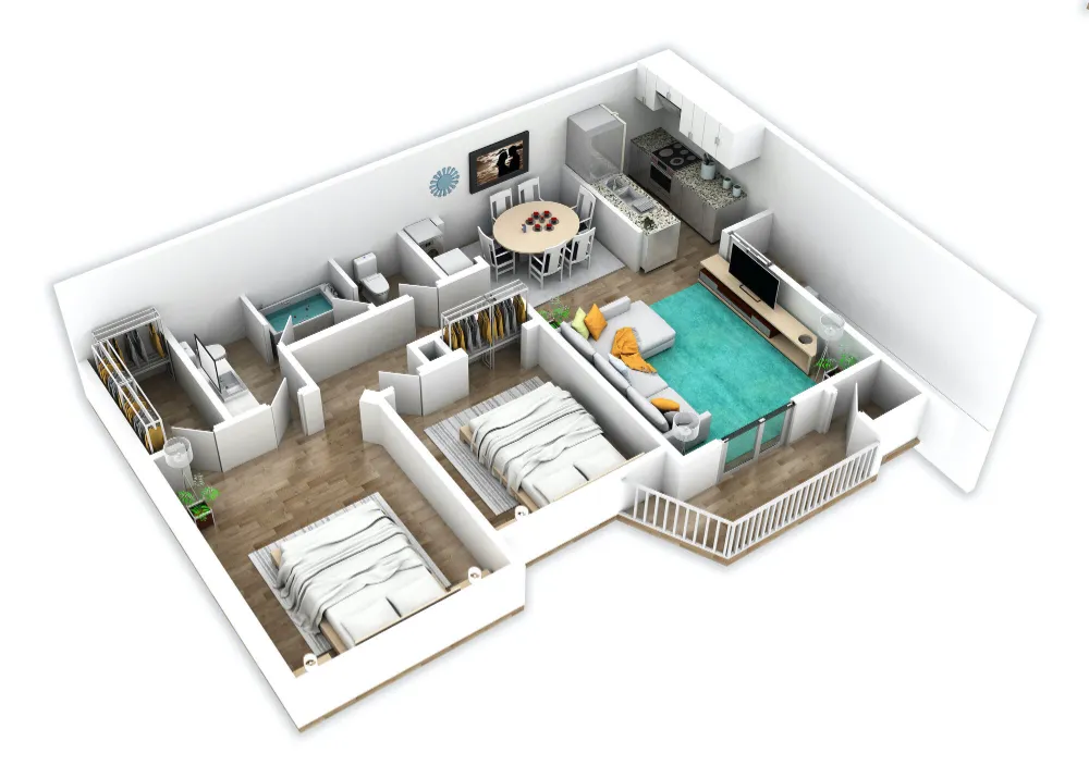 The Linc at Cypress Apartments FloorPlan 4