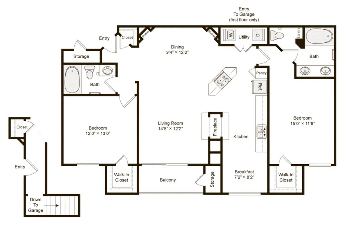 The Lyndon Houston Apartments FloorPlan 23