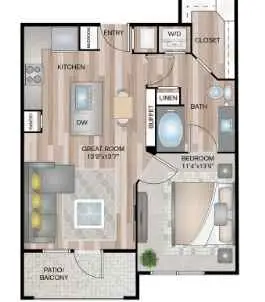 The Madison Floor Plan 3