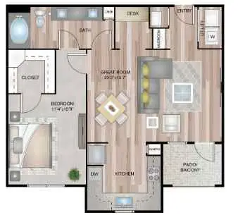 The Madison Floor Plan 4