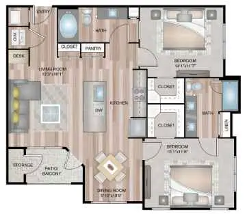 The Madison Floor Plan 8