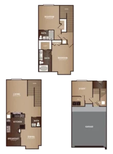 The Maroneal Houston Apartments FloorPlan 10
