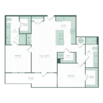 The Mill Houston Apartments FloorPlan 13