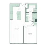 The Mill Houston Apartments FloorPlan 2