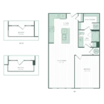 The Mill Houston Apartments FloorPlan 4