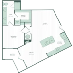 The Mill Houston Apartments FloorPlan 8