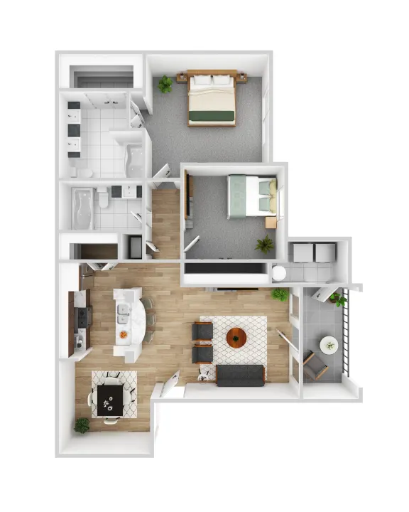 The Park at Research Forest floorplan 5