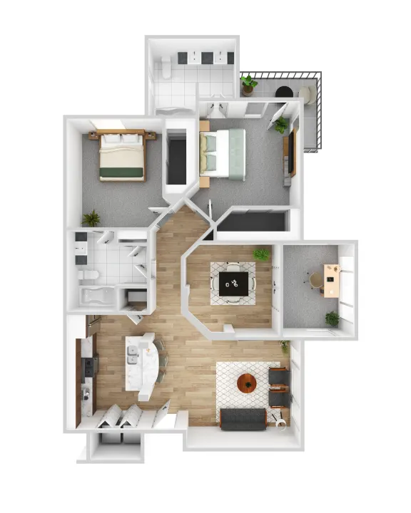 The Park at Research Forest floorplan 7