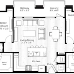 The Parker Houston Apartments FloorPlan 22