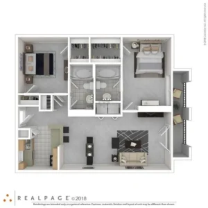 The Place at Greenway Floor Plan 4