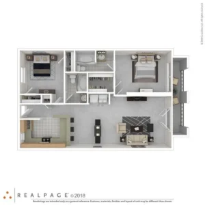 The Place at Greenway Floor Plan 5