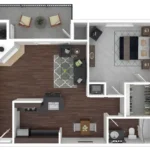 The Preakness Houston Apartments FloorPlan 4