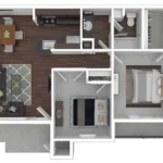 The Preakness Houston Apartments FloorPlan 5