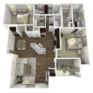 The Reserve at City Place Floor Plan 11