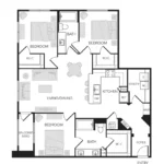 The Rosemary Houston Apartments FloorPlan 18