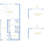 The Standard in the Heights Apartments Houston FloorPlan 1