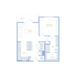 The Standard in the Heights Apartments Houston FloorPlan 12