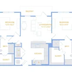 The Standard in the Heights Apartments Houston FloorPlan 20