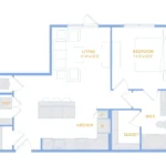 The Standard in the Heights Apartments Houston FloorPlan 7