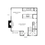 The Sutton Houston Apartments FloorPlan 4