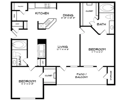 The Taylor at Copperfield Houston Apartments FloorPlan 19