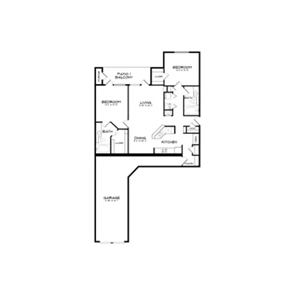 The Taylor at Copperfield Houston Apartments FloorPlan 21