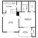 The Taylor at Copperfield Houston Apartments FloorPlan 6