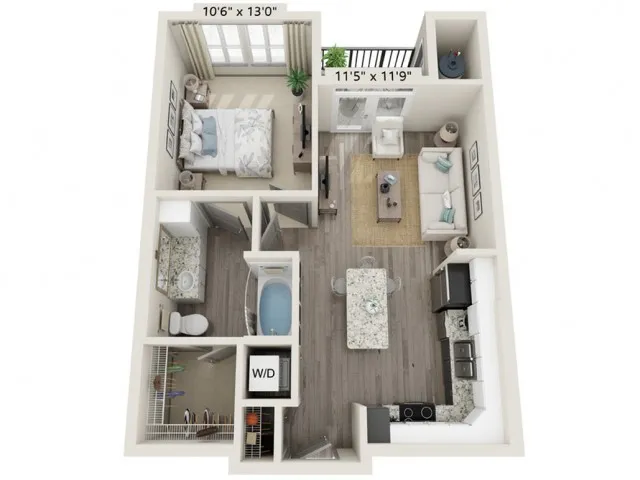 The Vic at Southwinds Floor Plan 1