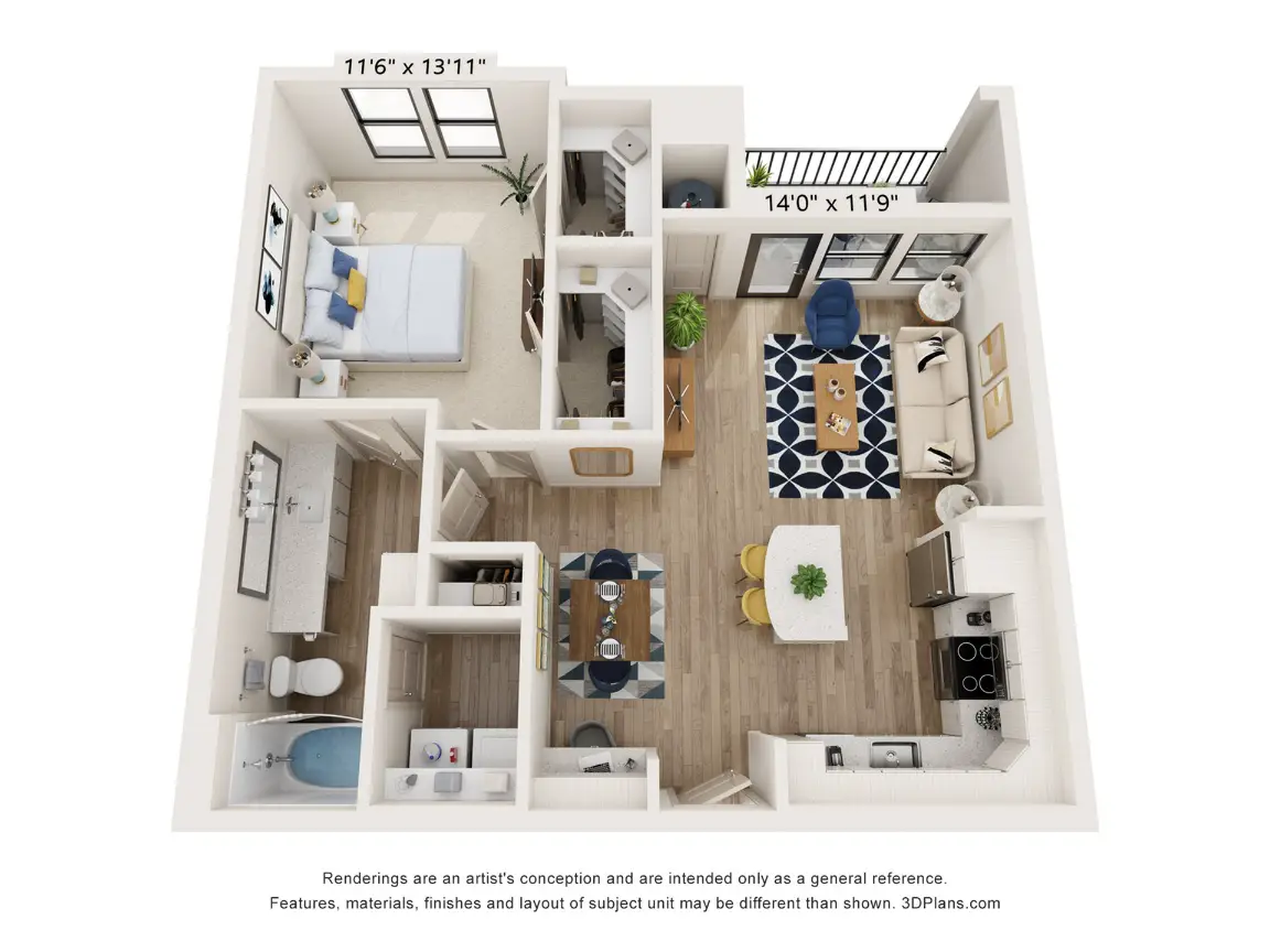 The Vic at Woodforest Floor Plan 2