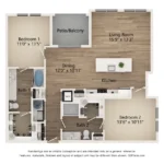 The Vic at Woodforest Floor Plan 21
