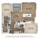The Vic at Woodforest Floor Plan 22