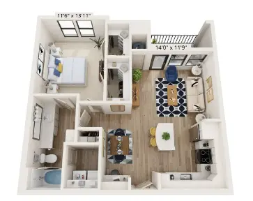 The Vic at Woodforest Floor Plan 5