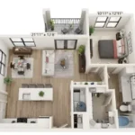 The Vic at Woodforest Floor Plan 6
