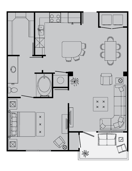 The Voss Floor Plan 12