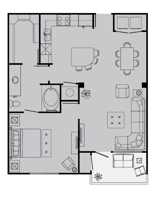 The Voss Floor Plan 13