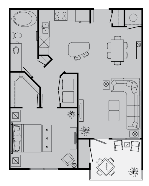 The Voss Floor Plan 15