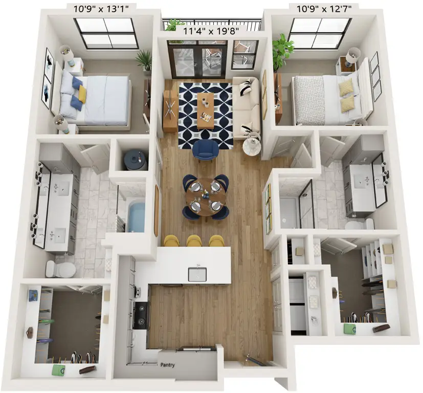 The Waterview Floor Plan 7