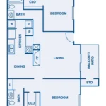 Treehouse Houston Apartments FloorPlan 7
