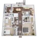 Villas Del Paseo Houston Apartments FloorPlan 13