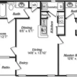 Villas at Cypresswood Apartments floor plan 10
