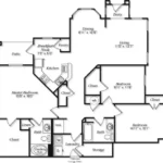 Villas at Cypresswood Apartments floor plan 11